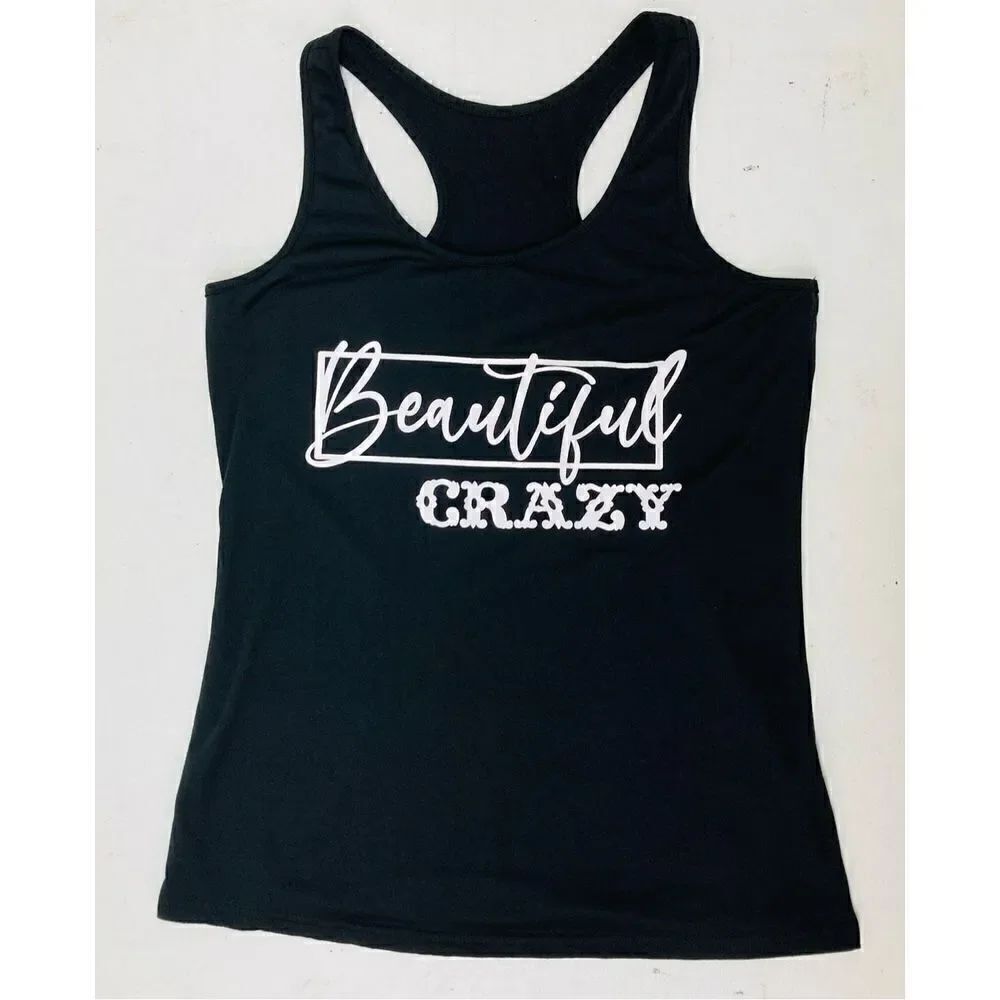 Beautiful Crazy Tank Top women’s size small 